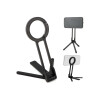 Soporte trípode para celular magnético plegable color negro Soporte Trípode Para Celular Magnético Plegable Color Negro