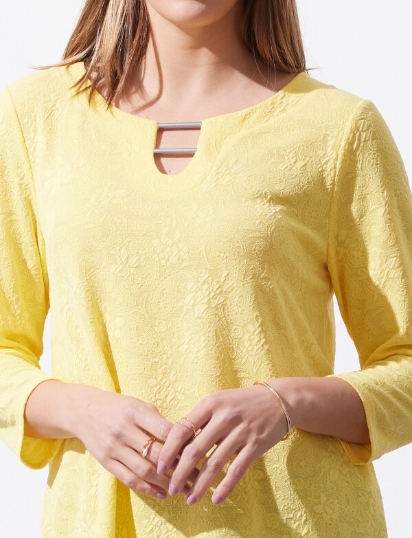 Blusa Labrada AMARILLO