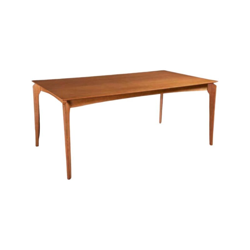 Canela MESA COMEDOR CANELA MADERA 180X90X76H