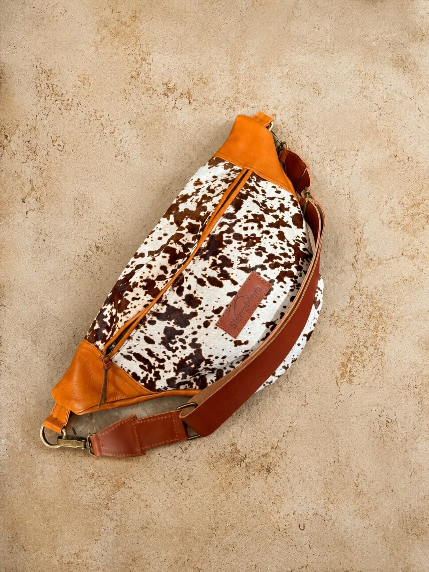 Leather Fanny Pack XL - Print