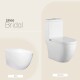 Juego Inodoro Bidet Y Tapa Bridal Aqualia 000