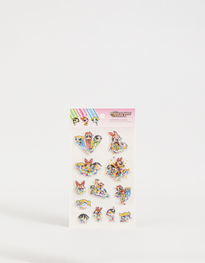 Stickers y Album Stickers Set De Stickers "chicas Superpoderosas" - Combinacion Multicolor