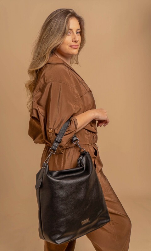 BANDOLERA PEONIA NEGRO