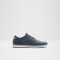 DRYMOS OPEN BLACK SYNTHETIC NAVY SUEDE
