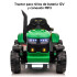 Tractor Eléctrico A Batería Infantil Con Remolque TRACTOR ELECTRICO FL3388B VERDE AMARILLO