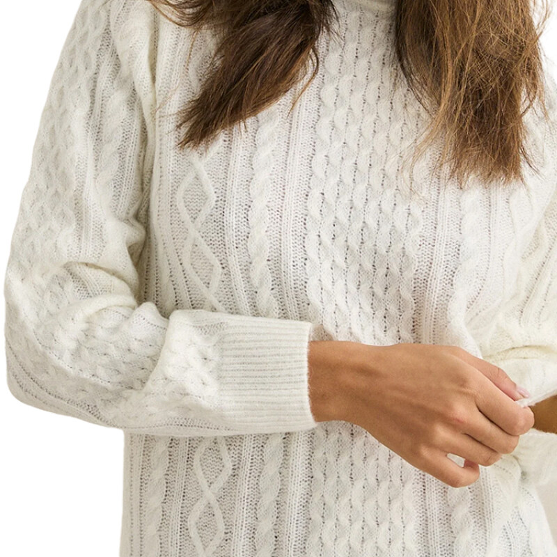 Buzo Rhythm Mohair Oceanside Knit - Blanco Buzo Rhythm Mohair Oceanside Knit - Blanco