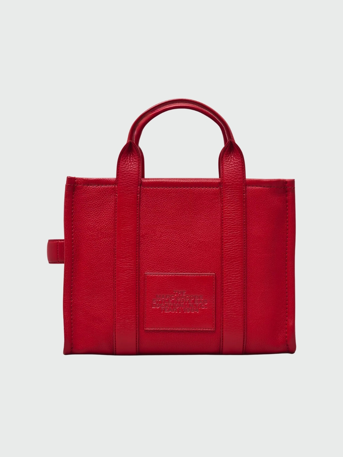 MARC JACOBS - THE LEATHER MEDIUM TOTE BAG Rojo