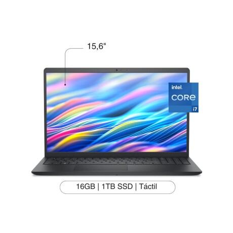 Notebook DELL 15,6' 2K Táctil 512GB / 8GB RAM Intel Core I5-1355U W11 Notebook DELL 15,6' 2K Táctil 512GB / 8GB RAM Intel Core I5-1355U W11