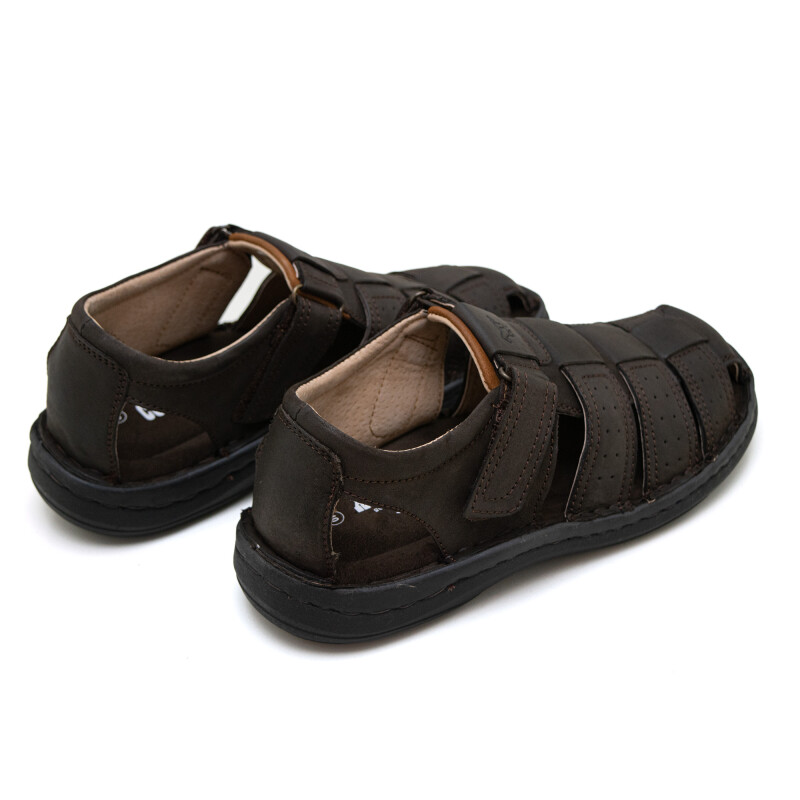 Sandalias Country de Hombre - LODI Marron Oscuro