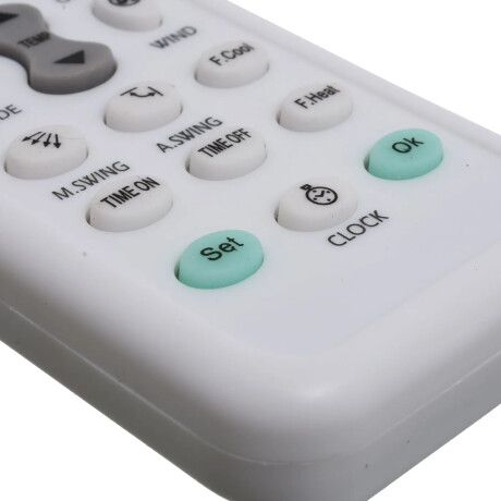 Control Remoto Universal De Aire Acondicionad Frio Calor Blanco