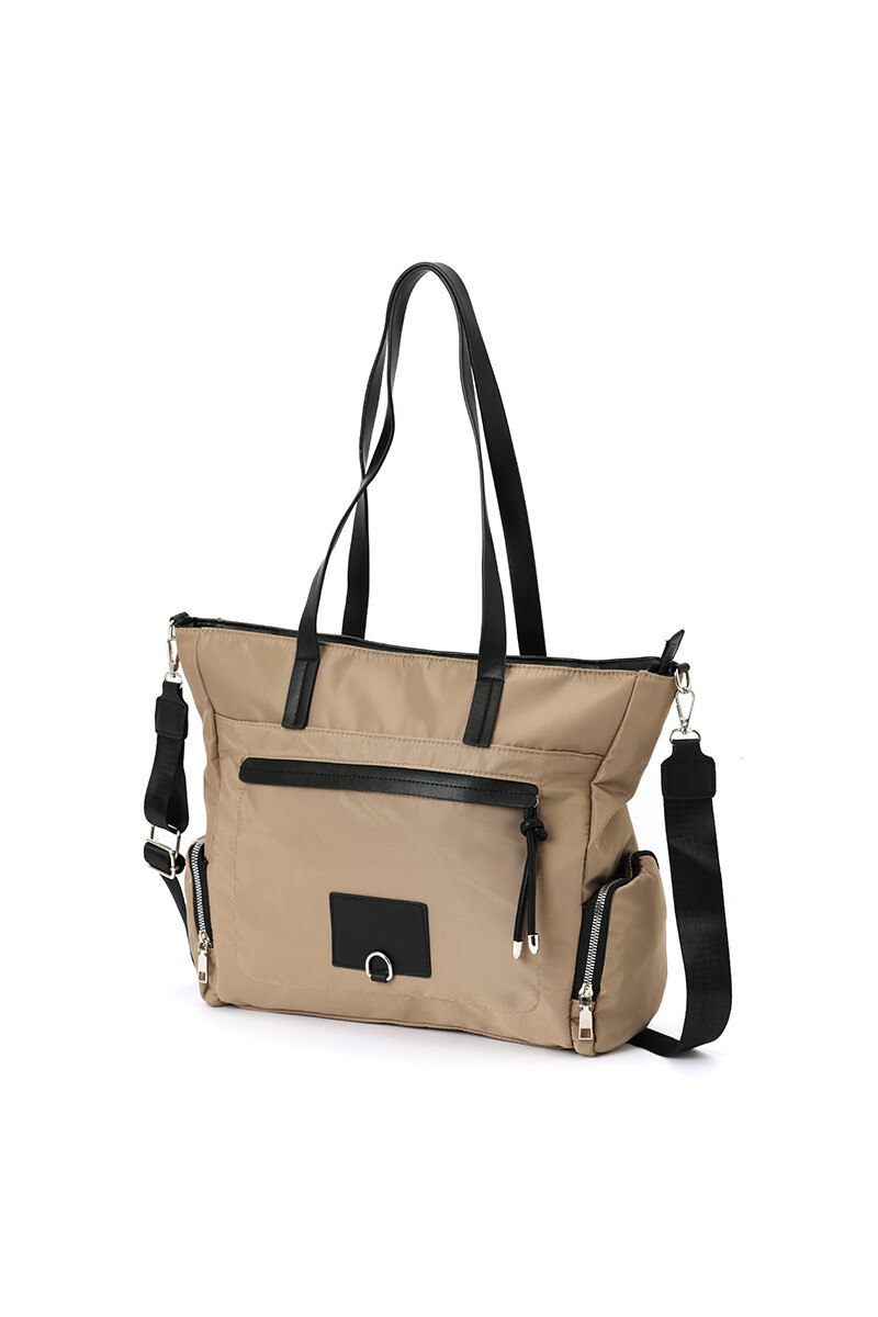 Bolso shopper Beige