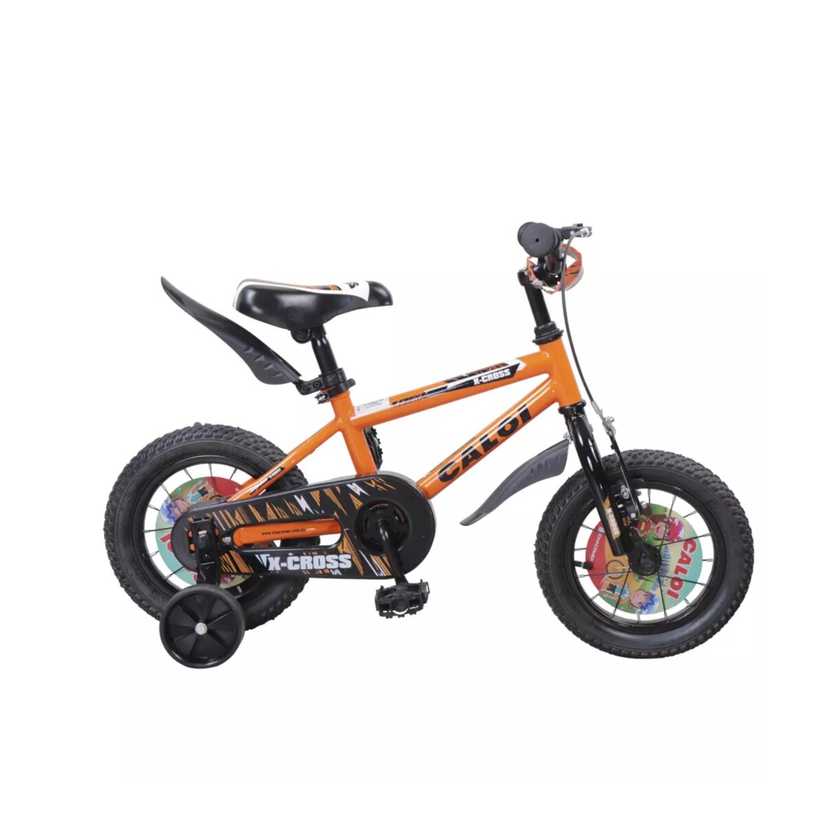 Bicicleta Caloi X-CROSS 12" - Naranja 