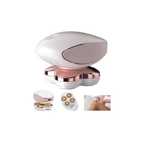 Depiladora recargable con accesorios en caja Depiladora Recargable Con Accesorios En Caja