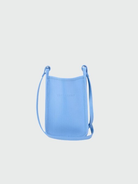 Longchamp -Cartera de cuero clásica, Cavalcade Azul