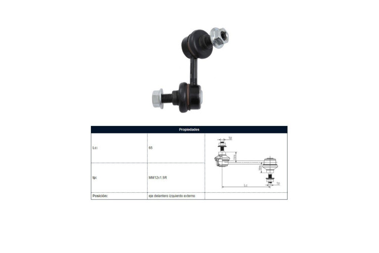 Bieleta Mitsubishi L200 07-14 Izq Bieleta Mitsubishi L200 07-14 Izq