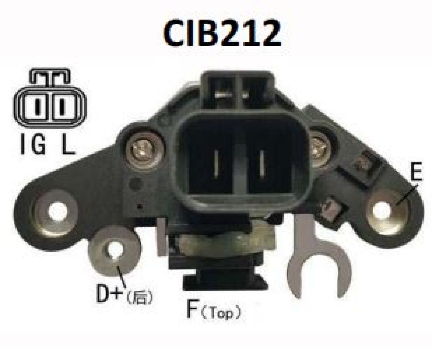 REGULADOR VOLTAJE - S/BOSCH 12V HYUNDAI ATOS I10-KIA PICANTO /CHINO - 