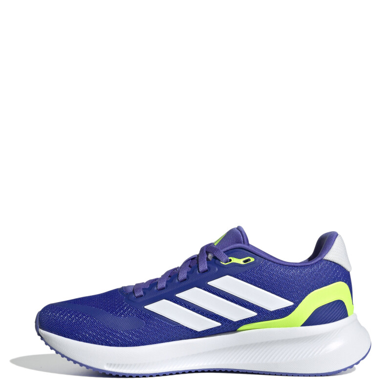 Championes de Niños Adidas Run Falcon 5 Azul - Blanco - Fluor