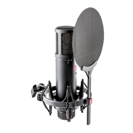 Microfono Se Electronics Se2200 Con Soporte Y Antipop Microfono Se Electronics Se2200 Con Soporte Y Antipop