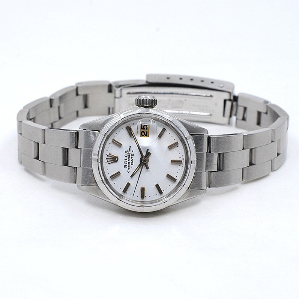 Rolex Date Dama 6516 Año 1968 Caja 25 Mm Acero Inoxidable Rolex Date Dama 6516 Año 1968 Caja 25 Mm Acero Inoxidable