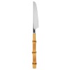 CUCHILLO INOX/BAMBU 22CM Unica