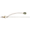 Conjunto Luxy-Plata rodinada con micra de oro 18k - Piedra Turmalinas-CJ2009 conpiedra
