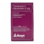 TRANQUINAL 2 MG. CJ X 50 COMPRIMIDOS única