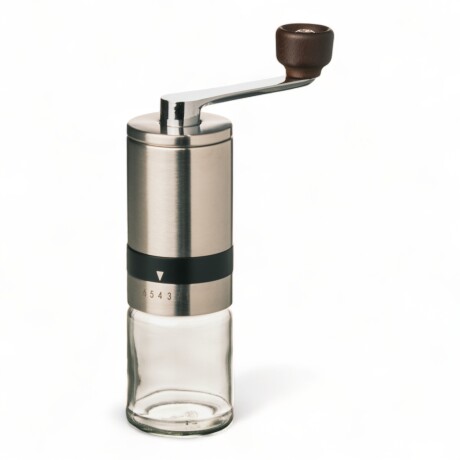 Molinillo café manual regulable 6 moliendas Ace Inox Silver