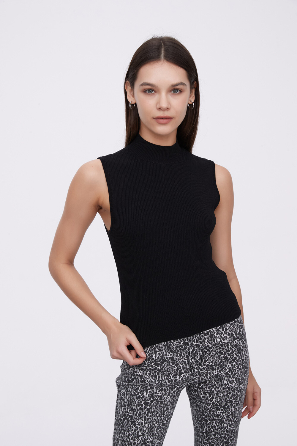 Musculosa Poile Negro