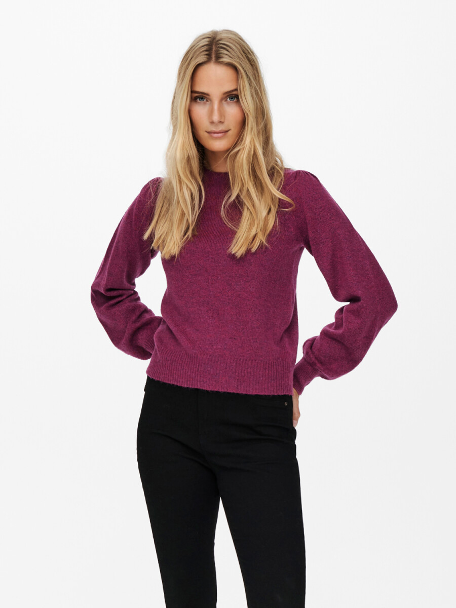 Sweater Rue - Raspberry Radiance 