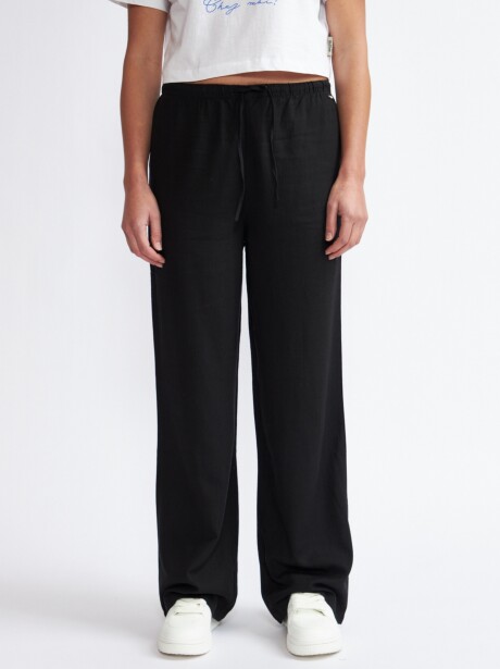 PANTALÓN RENÉ NEGRO