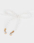 Chokers Moño Choker Con Perlas - Dorado