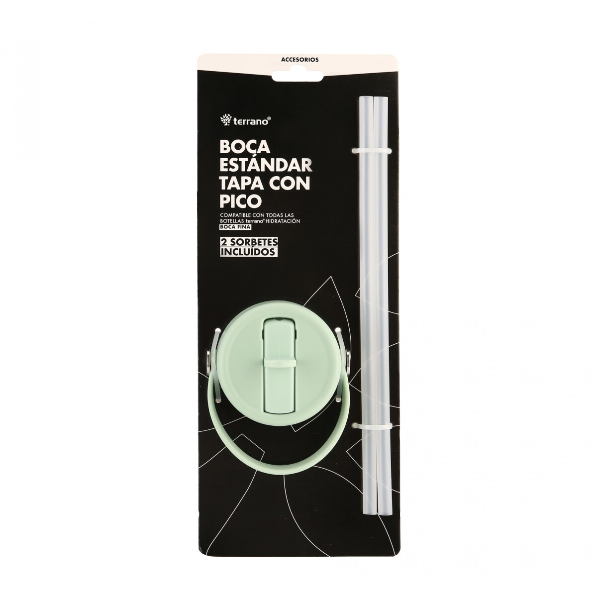 Repuesto Tapa C/Pico Para Botella 950 ML - Verde Agua 