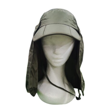 Gorro oristal pescador c/cubrenuca v/colores uv.- Gorro oristal pescador c/cubrenuca v/colores uv.-