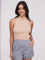 Tops Plisure Beige