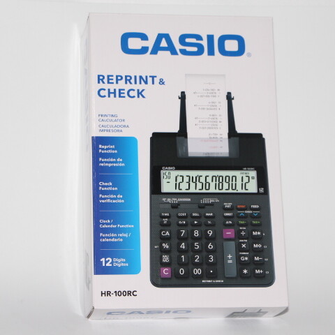 MAQUINA CALCULADORA. CASIO HR100 MAQUINA CALCULADORA. CASIO HR100