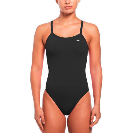 Traje De Baño Racerback One Piece de Mujer negro