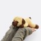 Peluches Animales Acostados Perro Crema-Marrón