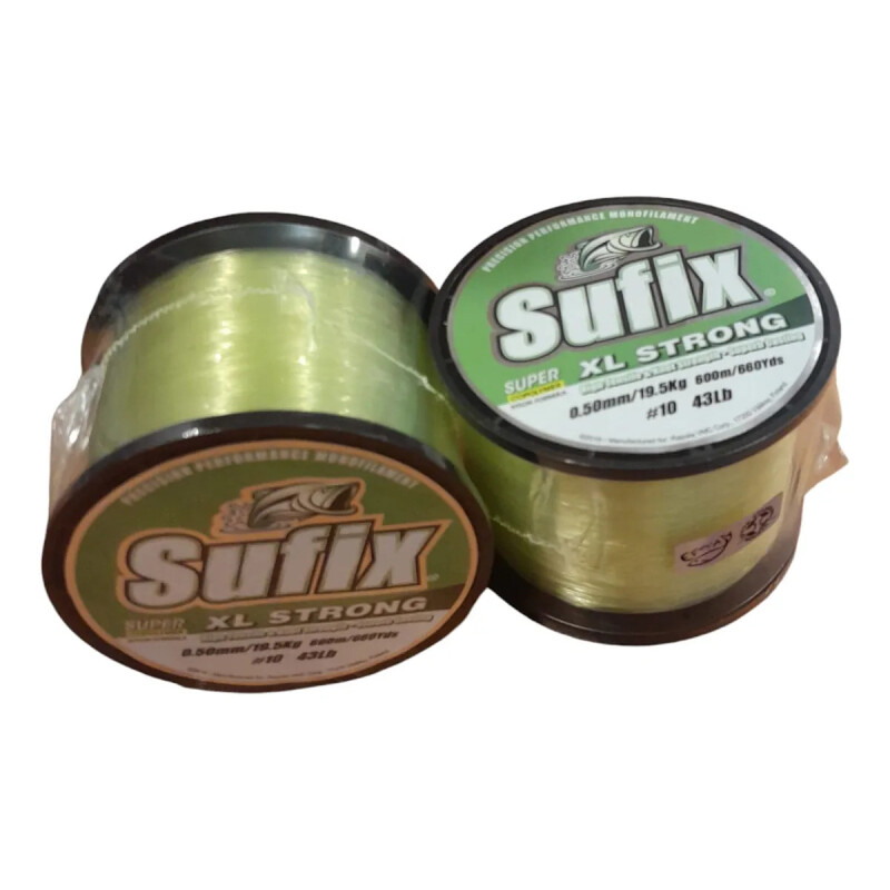 Tanza Sufix 0.50 Bobina 600 Metros Xl Strong Tanza Sufix 0.50 Bobina 600 Metros Xl Strong