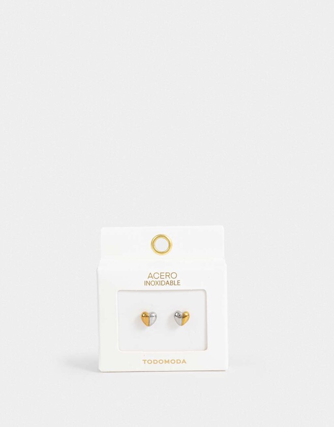 Aros Pasantes Premium Gold Aros Pasante De Acero Quirúrgico - Combinacion Bicolor