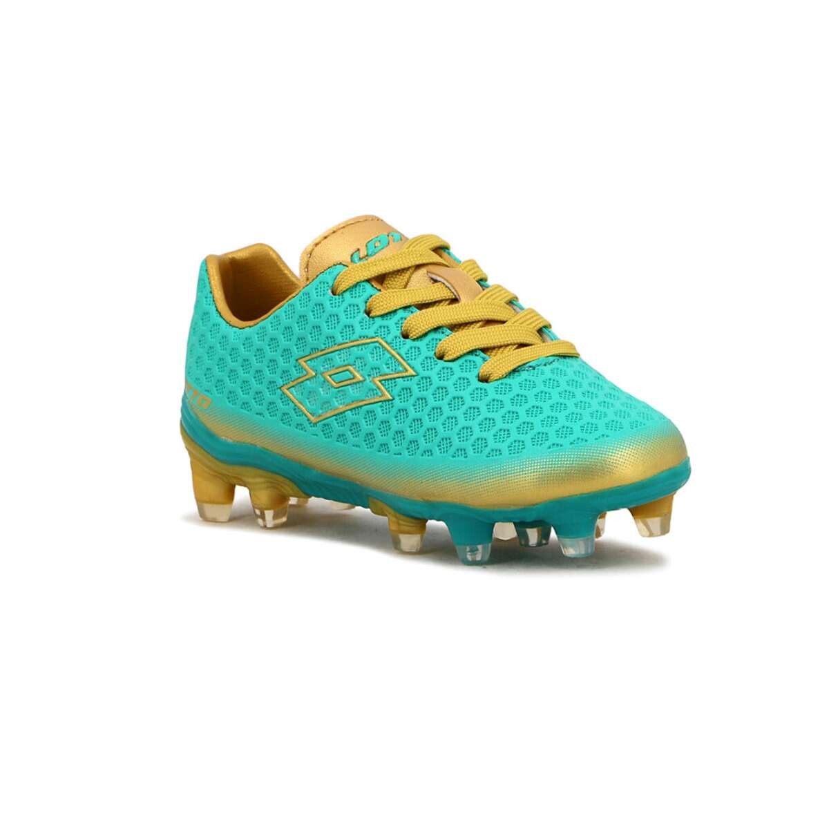 Lotto Parma Futbol Cancha Md Niño Baby - Aguamarina-Oro 