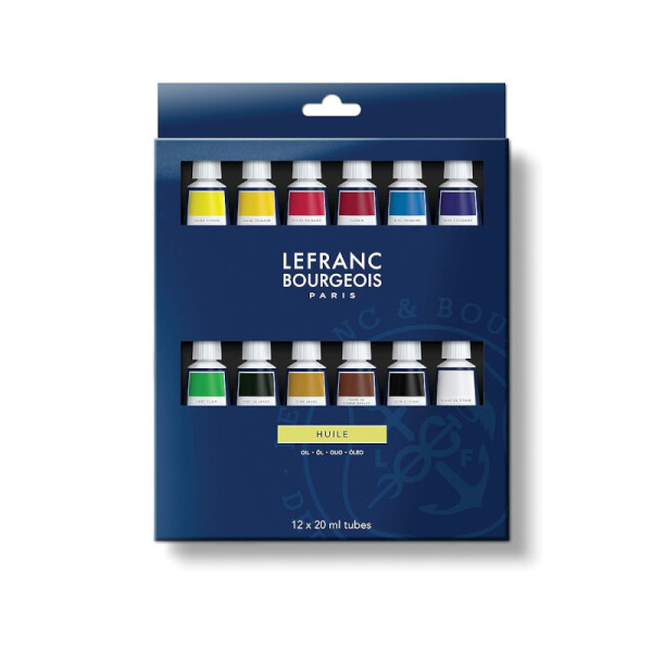 Óleo Lefranc x 12 colores Única