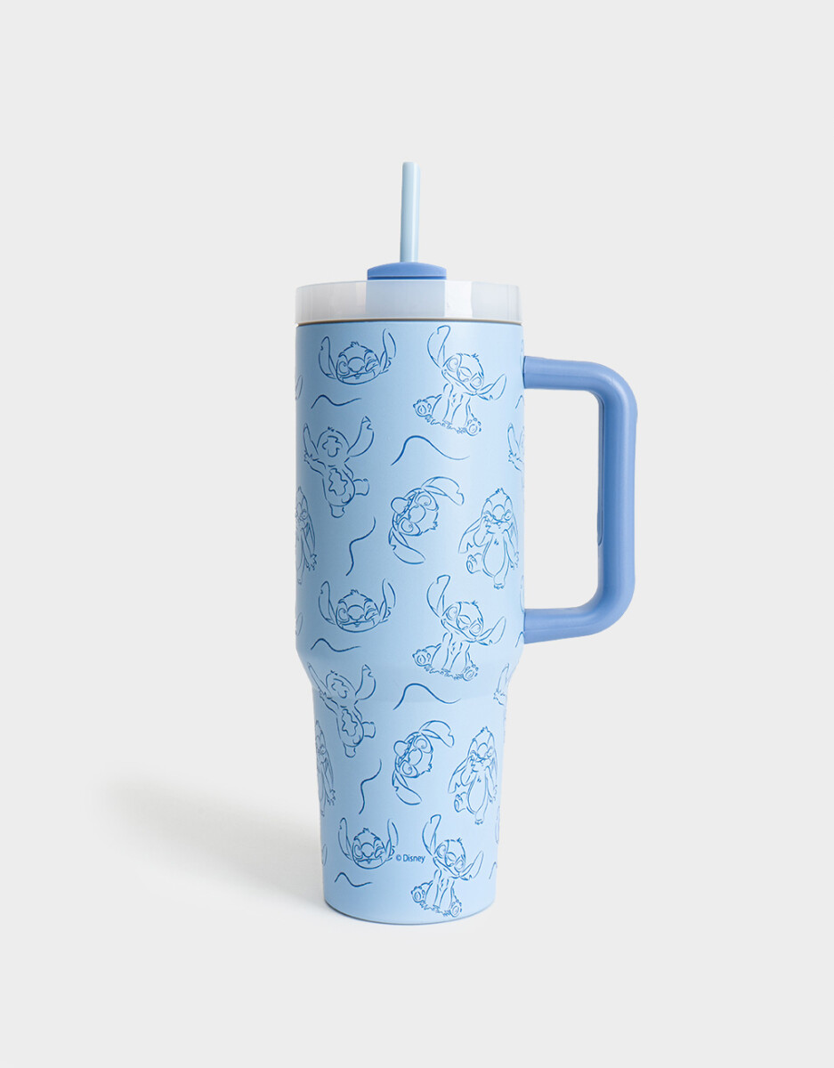 Vaso Térmico "stitch Fluffly" 