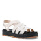 Sandalias de Mujer Zaxy Conectada Blanco - Negro