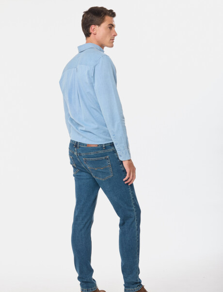 PANTALÓN DE JEAN SKINNY Azul