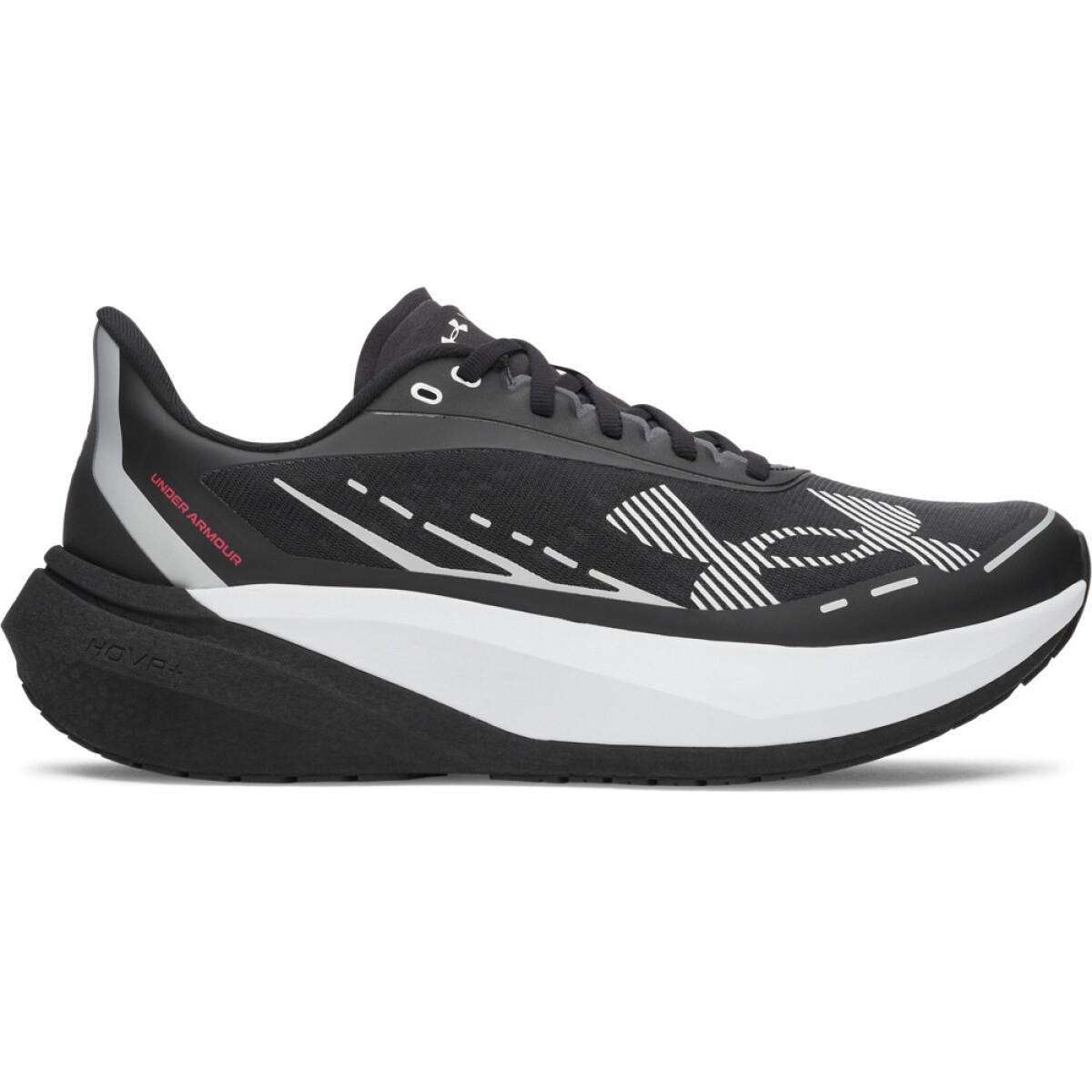 UA Velociti Distance-WHT - BLK-002 