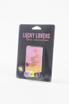 Lucky Lovers juego de cartas, dados y raspaditas negro