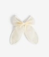 Hebilla Francesa Moño Bride To Be Blanco Crudo