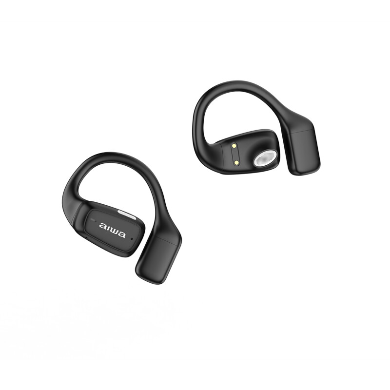 Auriculares Bluetooth Deportivos | Conducción de Aire | Negros | AIWA | AW-AK56 Auriculares Bluetooth Deportivos | Conducción de Aire | Negros | AIWA | AW-AK56