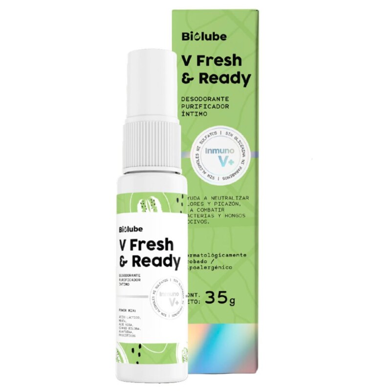 V FRESH DESODORANTE REFRESCANTE INTIMO BIOLUBE V FRESH DESODORANTE REFRESCANTE INTIMO BIOLUBE