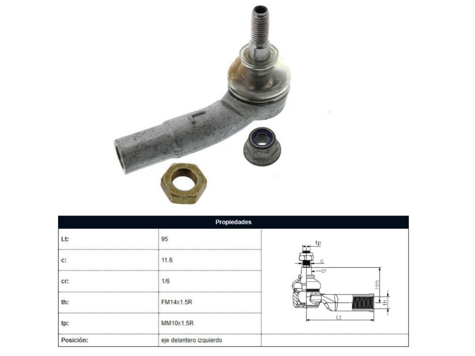 Puntero Ford Fiesta 06-14 Der/Izq 